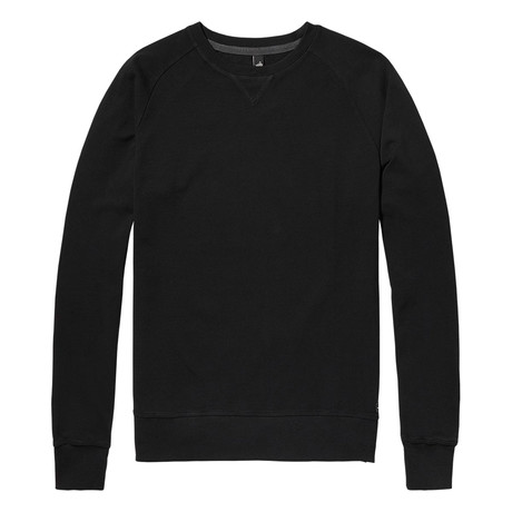 Rowe Pique Sweater // Black (S)