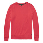 Rowe Pique Sweater // Sunset Red (M)