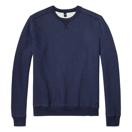Moore Crewneck Sweater // Dark Marl Blue (S)