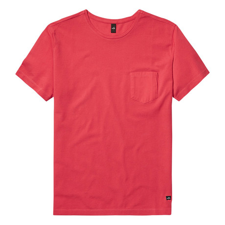 Dean Pique T-Shirt // Sunset Red (S)