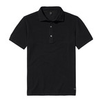 Davis Tailored Poloshirt // Matt Black (XL)