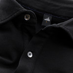 Davis Tailored Poloshirt // Matt Black (XL)