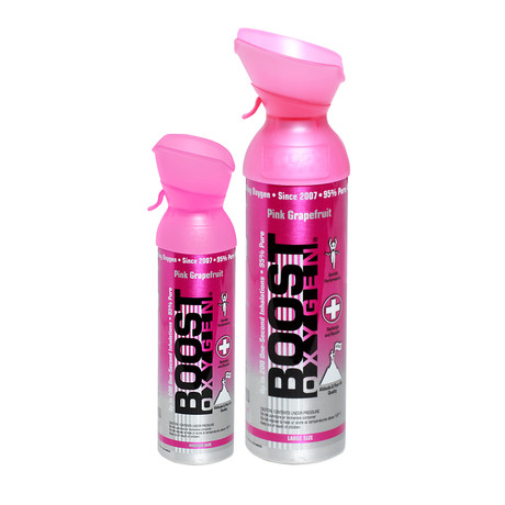 2-Pack // Oxygen Canisters // Natural Pink Grapefruit