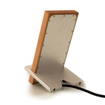 Silver + Maple Charging Stand