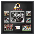 Signed + Framed Collage // "Redskins" // John Riggins