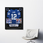 Signed + Framed Jersey // Andrew Luck