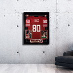 Signed + Framed Jersey // Jerry Rice