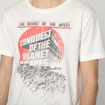 Conquest Of The Planet T-Shirt // Butter (M)