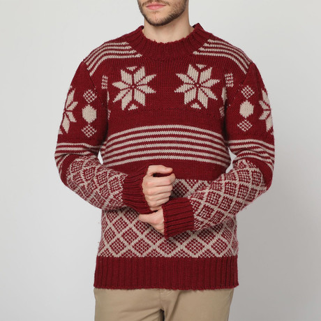 Heritage Sweater // Bordeaux (S)