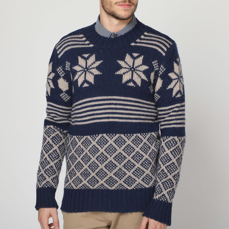 Heritage Sweater // Navy Blue (S)