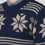 Heritage Sweater // Navy Blue (L)