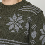 Heritage Sweater // Grass Green (L)
