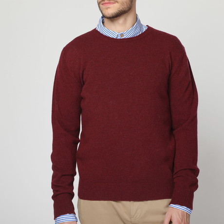 Roundneck Sweater // Cabernet (S)