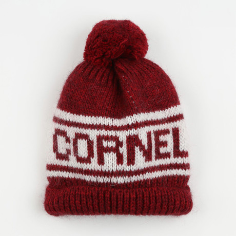 Pon Pon Cornell Hat // Red