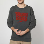 Rebel Rebel Sweatshirt // Faded Black (3XL)