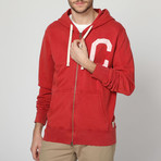 Cornell Sweatshirt // Scarlet Red (3XL)