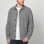 Work Jacket // Herringone Gray (XL)