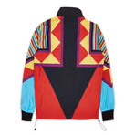 Neo Abstract Track Jacket // Multicolor (M)