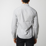 Ditsy Print Shirt // Grey (S)