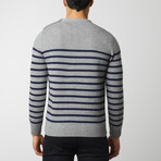 Breton Stripe Sweater // Grey Heather (S)