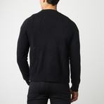 Cashmere Cardigan // Black (L)