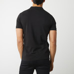 100% Pima Cotton 3-Button Polo // Black (S)