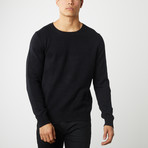 Cashmere Crew Neck // Black (L)