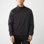 100% Pima Cotton Sweatshirt Half Zipper (M)