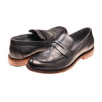 Alessandro Loafer // Grey Leather (Euro: 41)