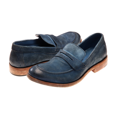 Alessandro Loafer // Navy Suede (Euro: 40)