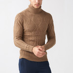 Bryce Tricot Jumper // Brown (XL)