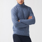 Bryce Tricot Sweater // Indigo (XL)