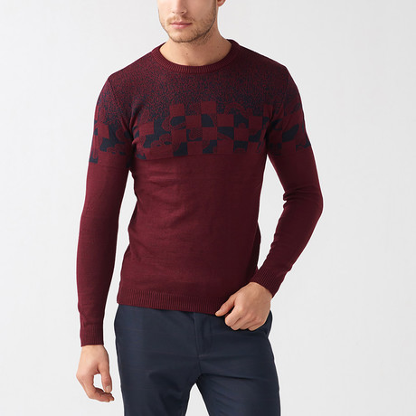 MCR // Norbert Tricot Sweater // Claret Red (S)