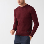 Brant Tricot Jumper // Claret Red (M)