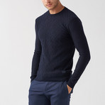 Tanner Tricot Jumper // Dark Blue (XL)