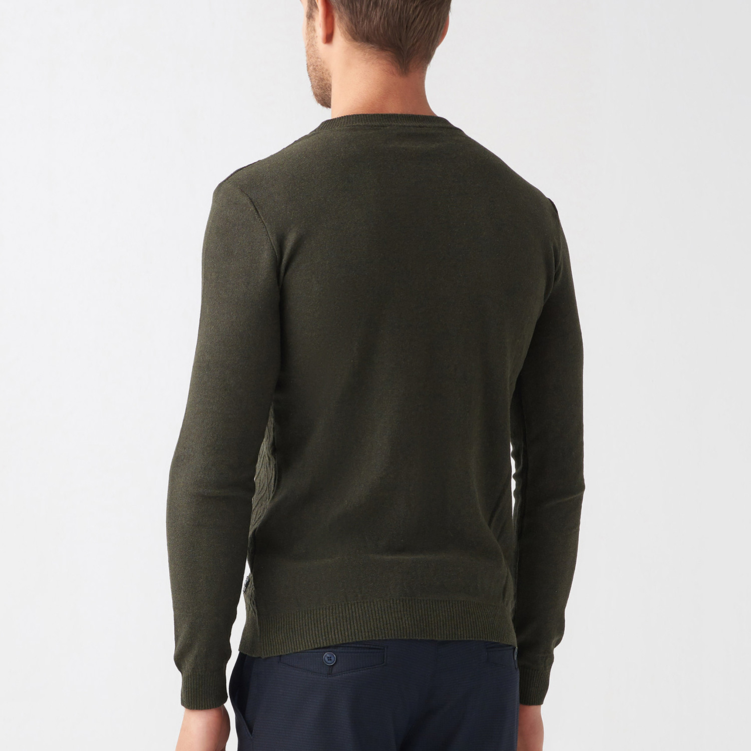Tanner Tricot Jumper // Green (S) - MCR - Touch of Modern