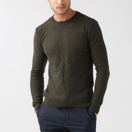 Tanner Tricot Jumper // Green (S)