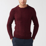 MCR // Jarod Tricot Sweater // Claret Red (M)