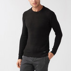 Josiah Tricot Sweater // Black (L)