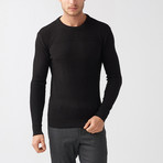 Josiah Tricot Sweater // Black (2XL)