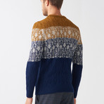 Kevin Tricot Sweater // Dark Blue (M)