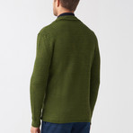 Olen Wool Tricot Jacket // Green (S)