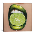Lime Lips // Vlada Haggerty (18"W x 18"H x 0.75"D)