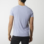 100% Pima Cotton V-Neck Cotton // Lilac (XS)