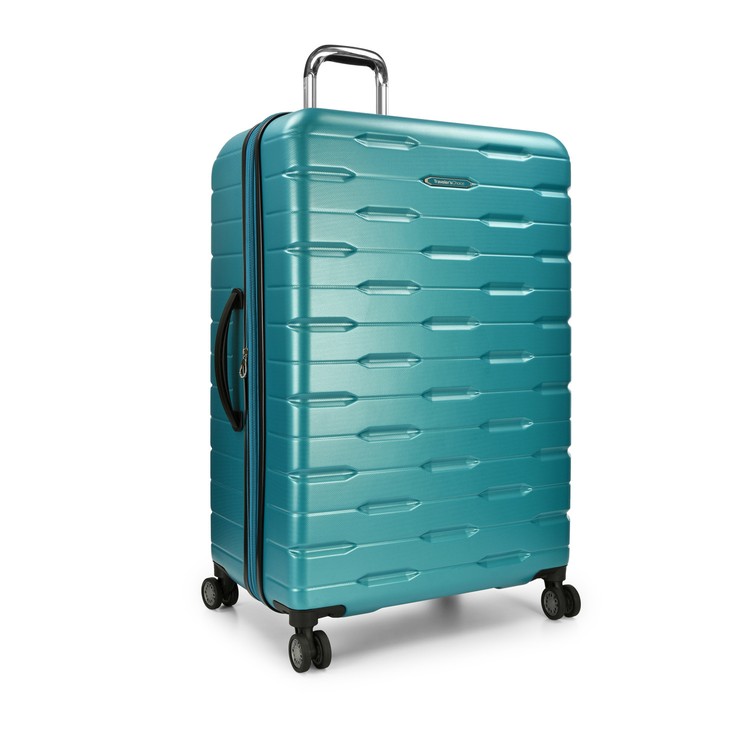 Traveler's Choice Ritani 3-Piece Hardside Spinner Luggage Set, Teal ...
