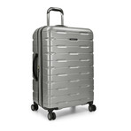 Traveler's Choice Ritani 3-Piece Hardside Spinner Luggage Set, Silver (Silver)