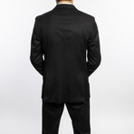 2BSV Wide Notch Lapel Suit // Black (36S)