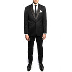 2BSV Peak Lapel Tuxedo // Black (36S)