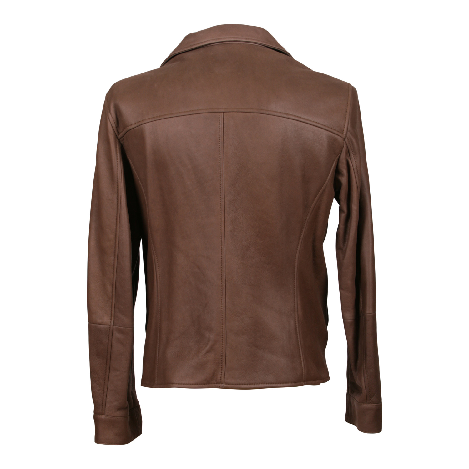 Radagast Fur Lining Leather Jacket // Brown (XS) - Designer Fashion ...