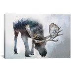 Nature Moose // Paul Haag (26"W x 18"H x 0.75"D)